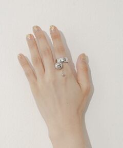 SMELLY / スメリー リング | メタルボールチェーンワイドリング