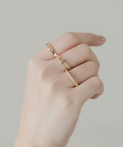 SMELLY / スメリー リング | 3セットロゴリング | 詳細1