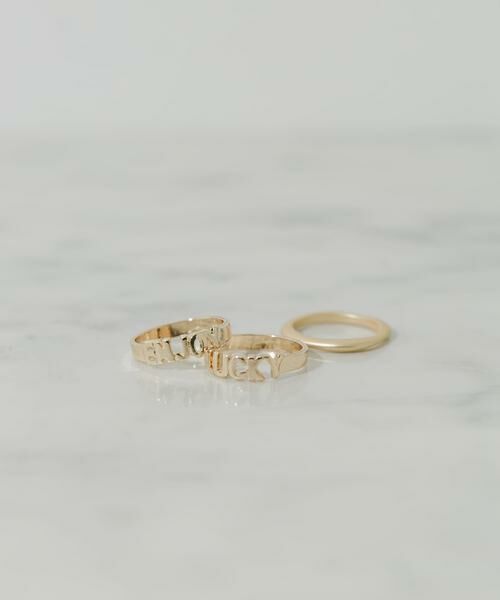 SMELLY / スメリー リング | 3セットロゴリング | 詳細3