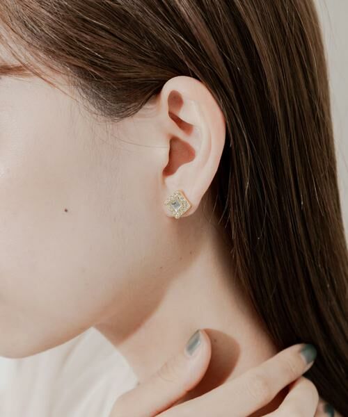 SMELLY / スメリー ピアス・イヤリング | ビジュースクエアピアス | 詳細1