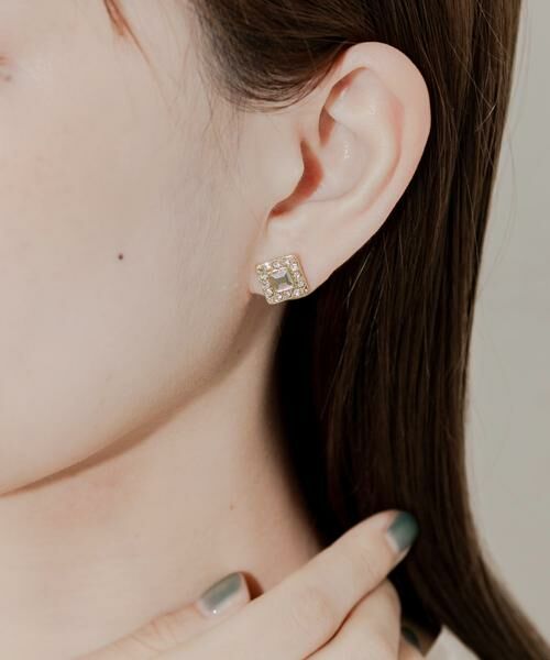 SMELLY / スメリー ピアス・イヤリング | ビジュースクエアピアス | 詳細2