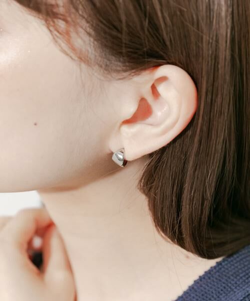 SMELLY / スメリー ピアス・イヤリング | ステンレスミニワイドフープピアス | 詳細9