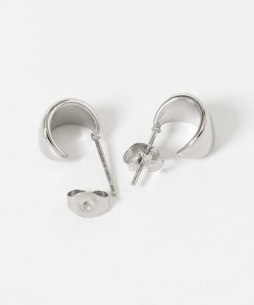 SMELLY / スメリー ピアス・イヤリング | ステンレスミニワイドフープピアス | 詳細13