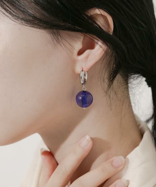 SMELLY / スメリー ピアス・イヤリング | カラーボールフープピアス | 詳細3