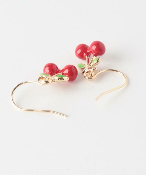 SMELLY / スメリー ピアス・イヤリング | チェリーモチーフフックピアス | 詳細7
