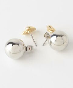 SMELLY / スメリー ピアス・イヤリング | メタルハートコンビピアス