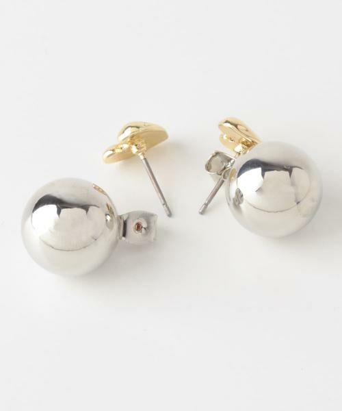 SMELLY / スメリー ピアス・イヤリング | メタルハートコンビピアス（ゴールド系その他）