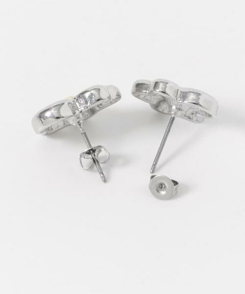 SMELLY / スメリー ピアス・イヤリング | ニュアンスメタルフラワーピアス | 詳細6