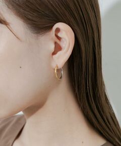 SMELLY / スメリー ピアス・イヤリング | ステンレスコンビメッキフープピアス