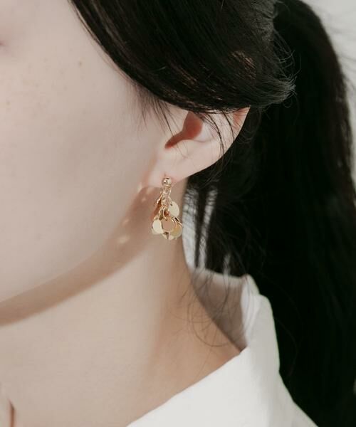 SMELLY / スメリー ピアス・イヤリング | サークルプレートボリュームピアス | 詳細1