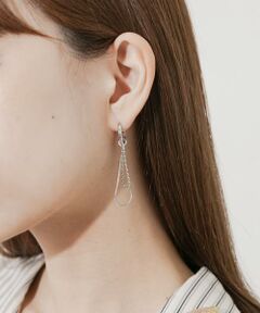 SMELLY / スメリー ピアス・イヤリング | メタルチェーン2WAYフープピアス