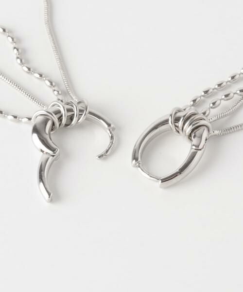 SMELLY / スメリー ピアス・イヤリング | メタルチェーン2WAYフープピアス | 詳細9