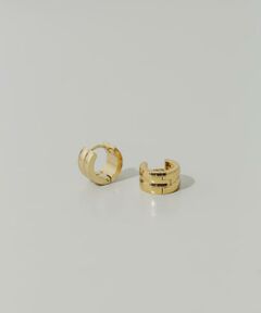 SMELLY / スメリー ピアス・イヤリング | ステンレスセンターラインフープピアス