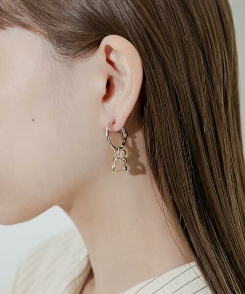 SMELLY / スメリー ピアス・イヤリング | モチーフミックスフープイヤリング | 詳細2