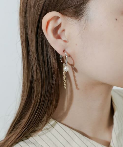 SMELLY / スメリー ピアス・イヤリング | モチーフミックスフープイヤリング | 詳細4