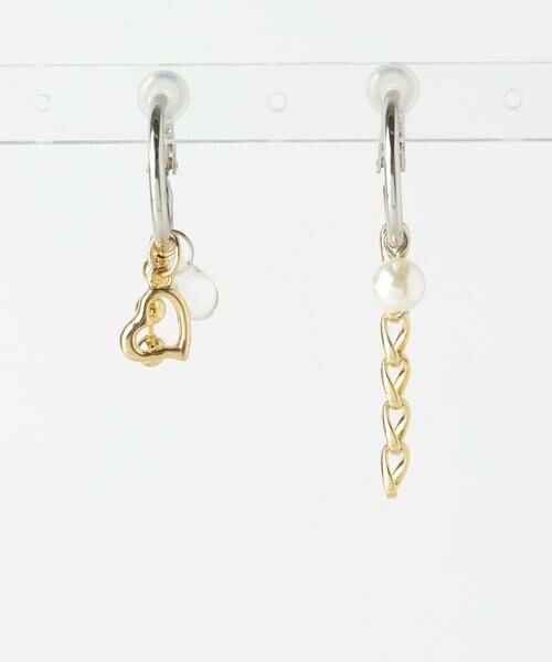 SMELLY / スメリー ピアス・イヤリング | モチーフミックスフープイヤリング | 詳細6