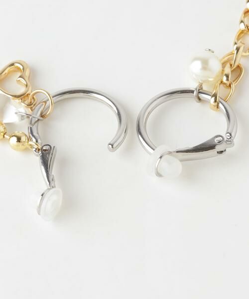 SMELLY / スメリー ピアス・イヤリング | モチーフミックスフープイヤリング | 詳細7