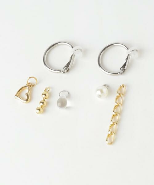 SMELLY / スメリー ピアス・イヤリング | モチーフミックスフープイヤリング | 詳細8