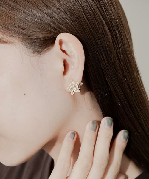SMELLY / スメリー ピアス・イヤリング | メタルスターイヤリング | 詳細4