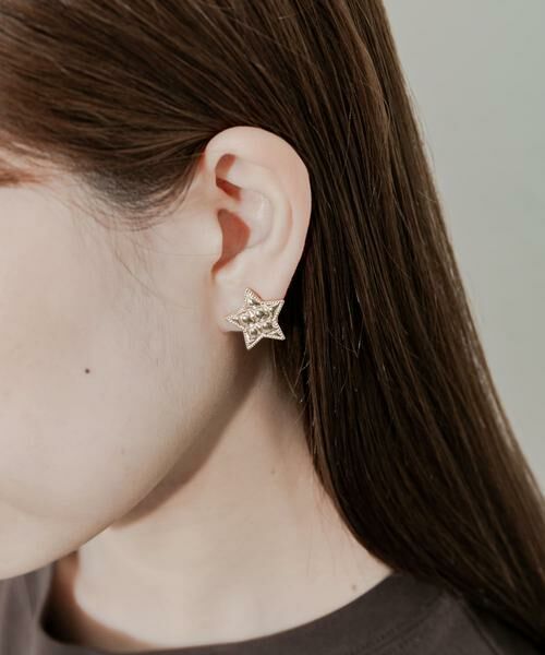 SMELLY / スメリー ピアス・イヤリング | メタルスターイヤリング | 詳細5