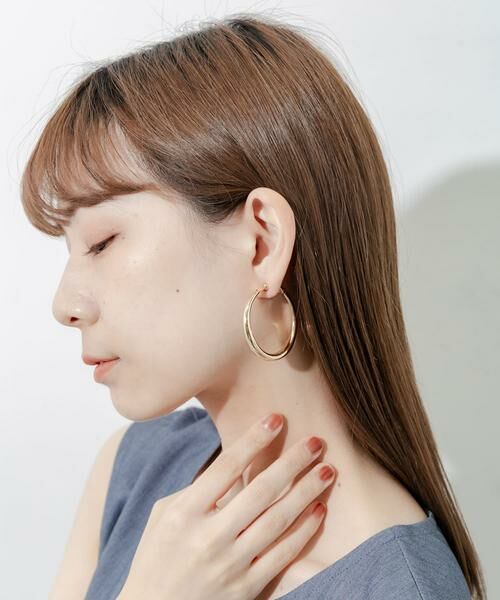 SMELLY / スメリー ピアス・イヤリング | メタルビッグフープイヤリング | 詳細2