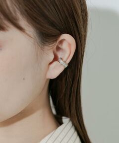 SMELLY / スメリー ピアス・イヤリング | ステンレスビジューイヤカフ