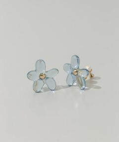 SMELLY / スメリー ピアス・イヤリング | カラークリアフラワーイヤリング