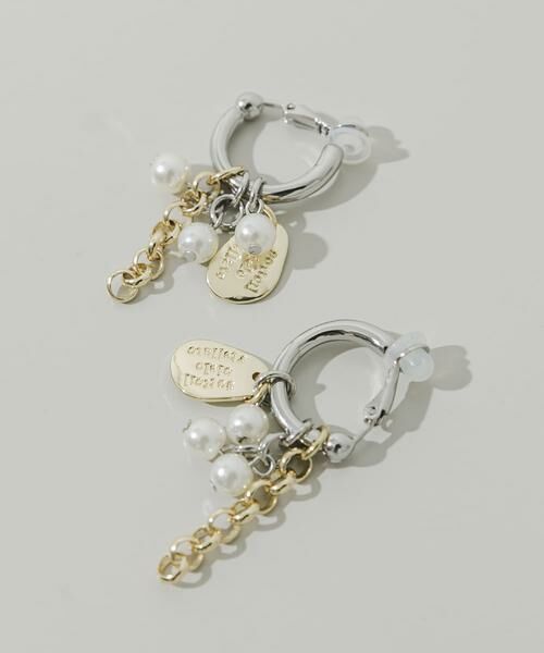 SMELLY / スメリー ピアス・イヤリング | コインプレートチャームイヤリング | 詳細1