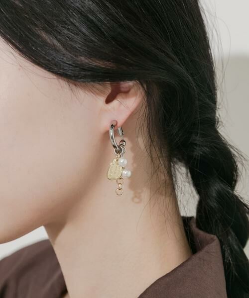 SMELLY / スメリー ピアス・イヤリング | コインプレートチャームイヤリング | 詳細2