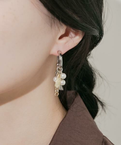 SMELLY / スメリー ピアス・イヤリング | コインプレートチャームイヤリング | 詳細3