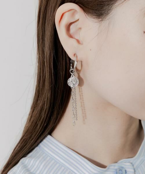 SMELLY / スメリー ピアス・イヤリング | コインチェーンフープイヤリング | 詳細2