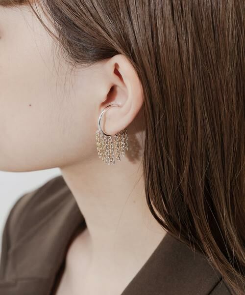 SMELLY / スメリー ピアス・イヤリング | チェーン2WAYイヤカフ | 詳細1