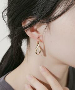 SMELLY / スメリー ピアス・イヤリング | メタルツイストフープイヤリング