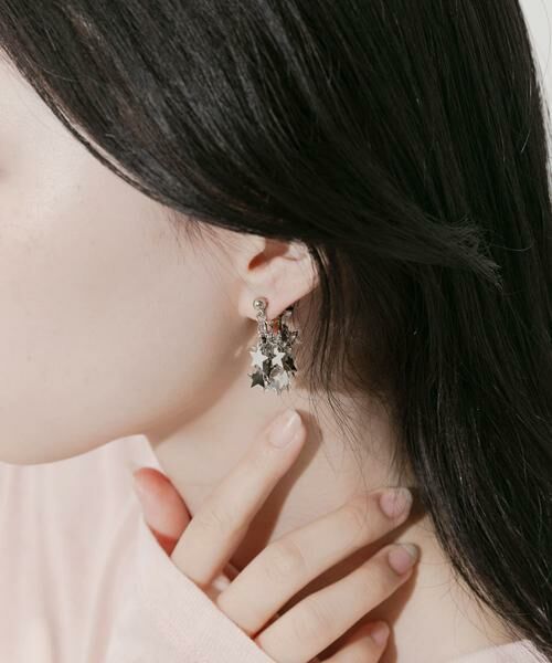 SMELLY / スメリー ピアス・イヤリング | スタープレートボリュームイヤリング | 詳細1