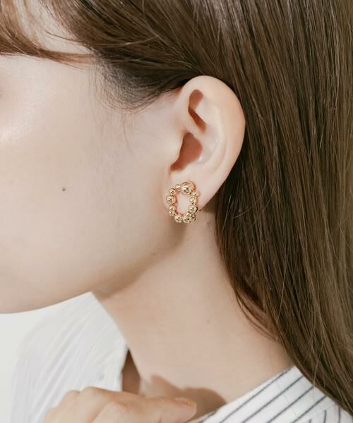 SMELLY / スメリー ピアス・イヤリング | ランダムメタルビーズイヤリング | 詳細1