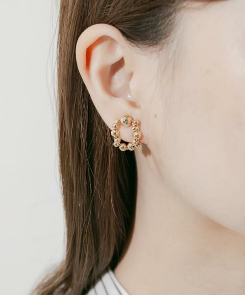 SMELLY / スメリー ピアス・イヤリング | ランダムメタルビーズイヤリング | 詳細2