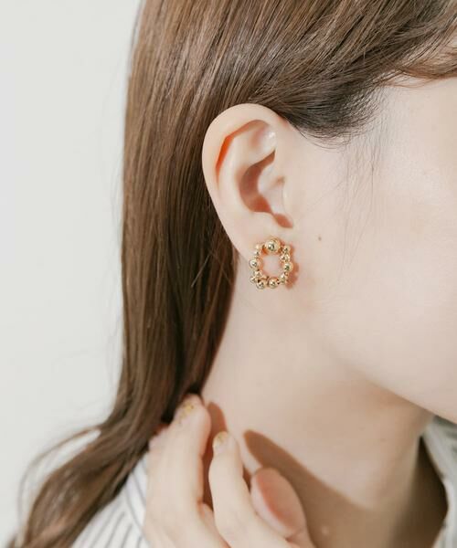 SMELLY / スメリー ピアス・イヤリング | ランダムメタルビーズイヤリング | 詳細3