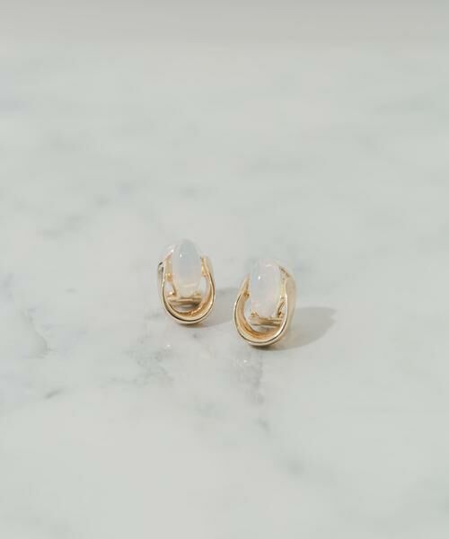 SMELLY / スメリー ピアス・イヤリング | ジュシオーバルメタルイヤリング | 詳細1