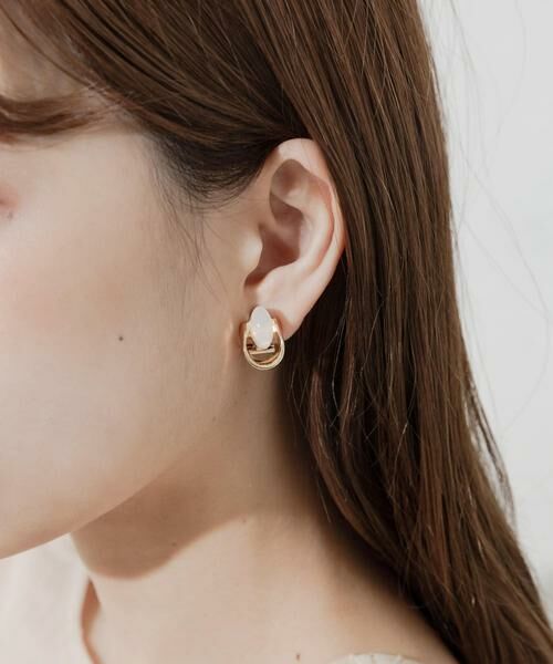 SMELLY / スメリー ピアス・イヤリング | ジュシオーバルメタルイヤリング | 詳細5