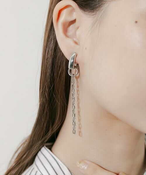SMELLY / スメリー ピアス・イヤリング | スターチェーンマルチWAYイヤリング | 詳細2