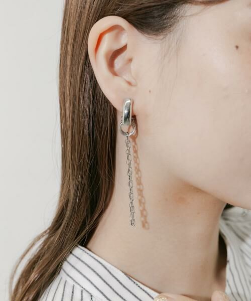 SMELLY / スメリー ピアス・イヤリング | スターチェーンマルチWAYイヤリング | 詳細3