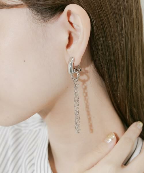 SMELLY / スメリー ピアス・イヤリング | スターチェーンマルチWAYイヤリング | 詳細4