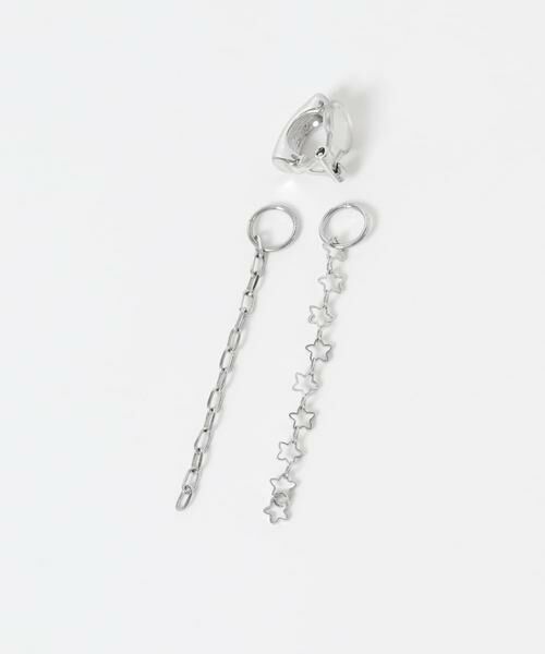 SMELLY / スメリー ピアス・イヤリング | スターチェーンマルチWAYイヤリング | 詳細9