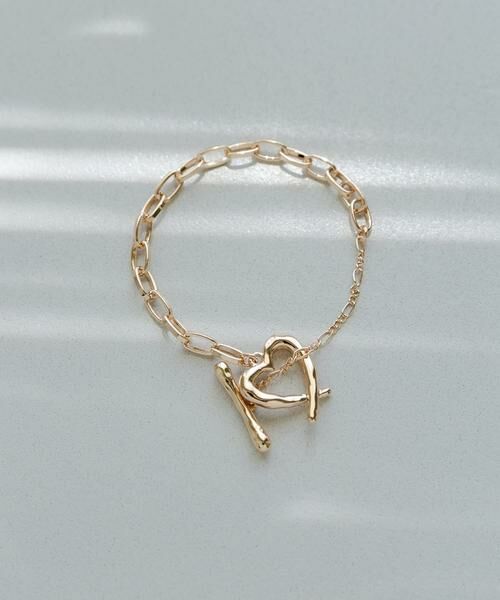 SMELLY / スメリー ブレスレット・バングル | メタルハートマンテルブレスレット | 詳細1