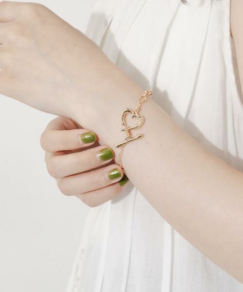 SMELLY / スメリー ブレスレット・バングル | メタルハートマンテルブレスレット | 詳細4