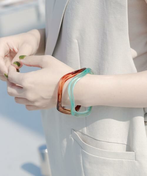 SMELLY / スメリー ブレスレット・バングル | クリア2セットバングル | 詳細3