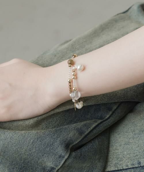 SMELLY / スメリー ブレスレット・バングル | マルチビーズカフブレスレット | 詳細3