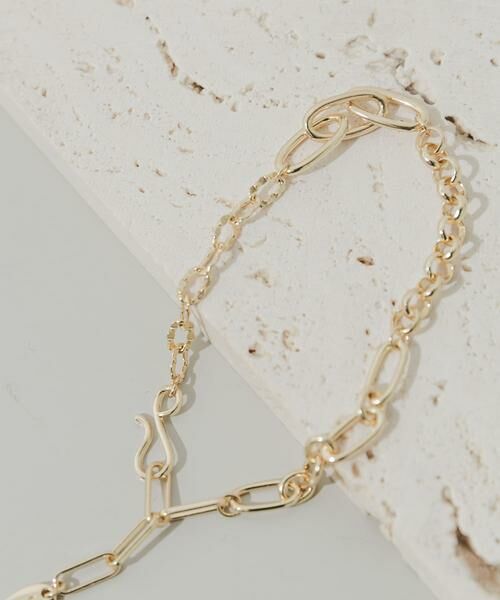 SMELLY / スメリー ブレスレット・バングル | ミックスチェーンメタルブレスレット | 詳細2
