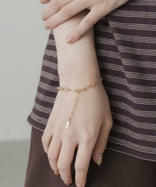 SMELLY / スメリー ブレスレット・バングル | ミックスチェーンメタルブレスレット | 詳細6