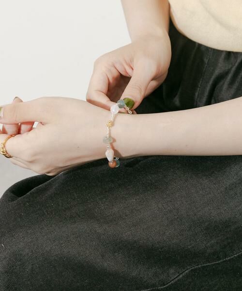 SMELLY / スメリー ブレスレット・バングル | ビーズカラーガラスブレスレット | 詳細3